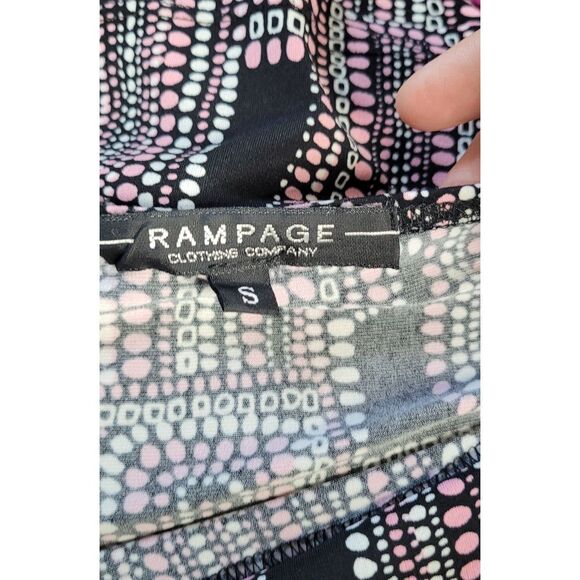 Rampage Neck Strap Pink Blouse Size Small - Picture 5 of 6